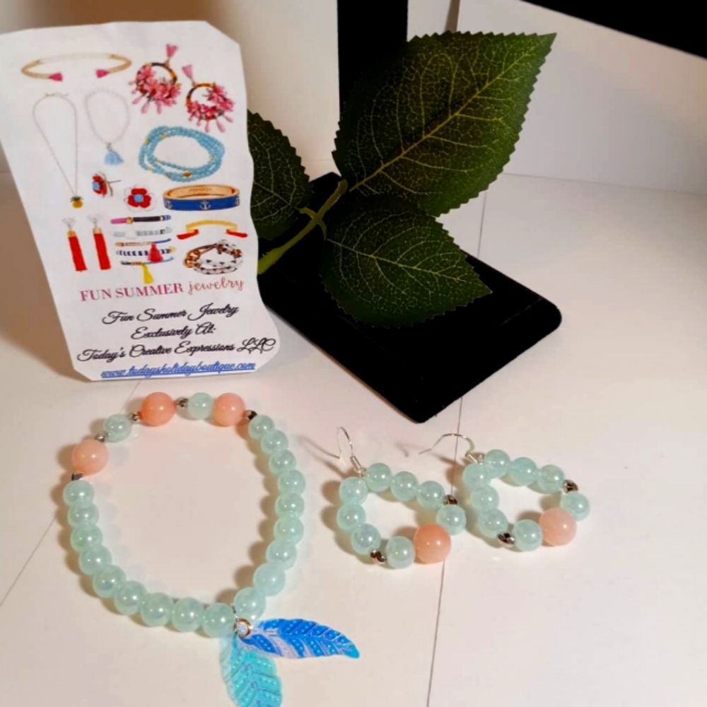 The Summer Vibes Seabreeze Jewelry Set!